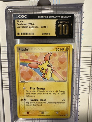 Plusie pokémon card - plusie,